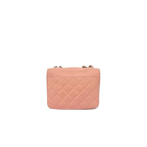 CHANEL Pink Chain Shoulder Bag A-A30110 - Picture 4 of 13